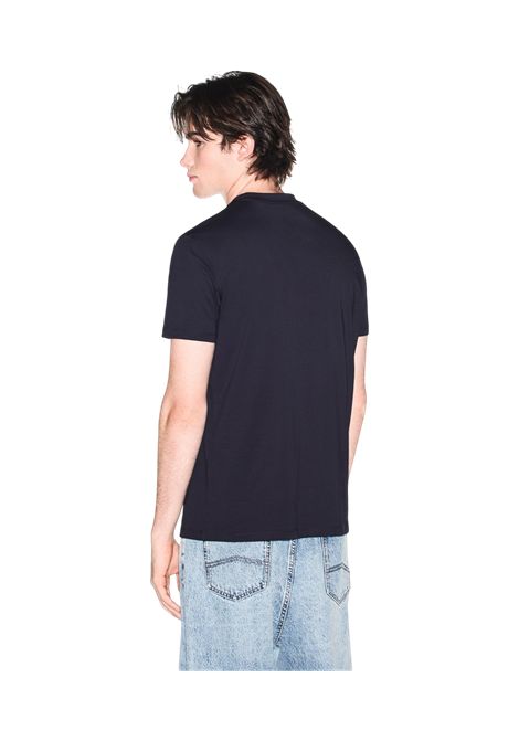Regular-fit T-shirt in solid-color cotton jersey ARMANI EXCHANGE | T-shirt | XM002782 AF10356UB101